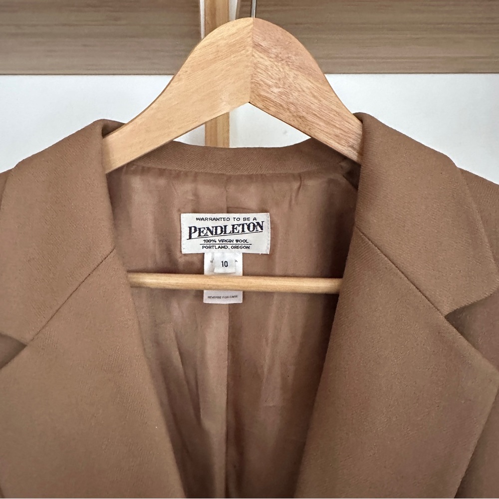Vintage Wool Pendleton Blazer - Picture 3 of 6